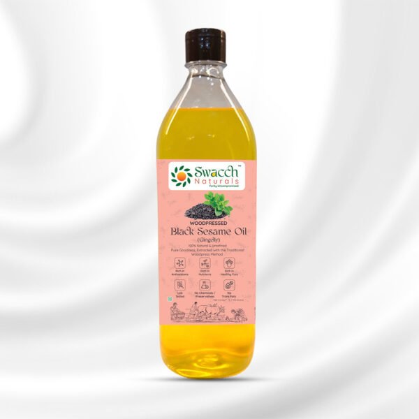 WoodPressed Black Sesame Oil