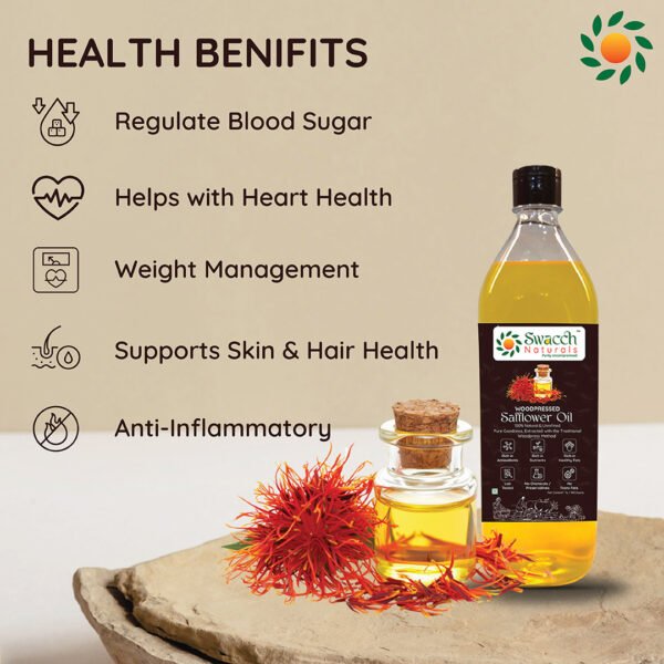 WoodPressed Safflower Oil - Image 2